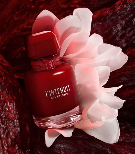 givenchy l'interdit rouge ultime eau de parfum|Mehr.